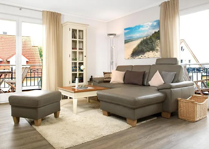 شقة Ostsee Residenz Meeresblick Strandjuwel إنسيل بويل